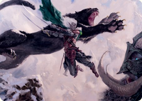 Drizzt Do'Urden Art Card [Dungeons & Dragons: Adventures in the Forgotten Realms Art Series] | Galaxy Games LLC