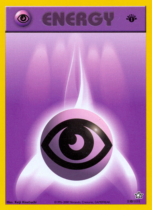 Psychic Energy (110/111) [Neo Genesis 1st Edition] | Galaxy Games LLC