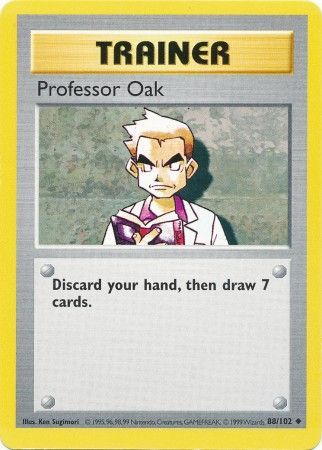 Professor Oak (88/102) [Base Set Shadowless Unlimited] | Galaxy Games LLC