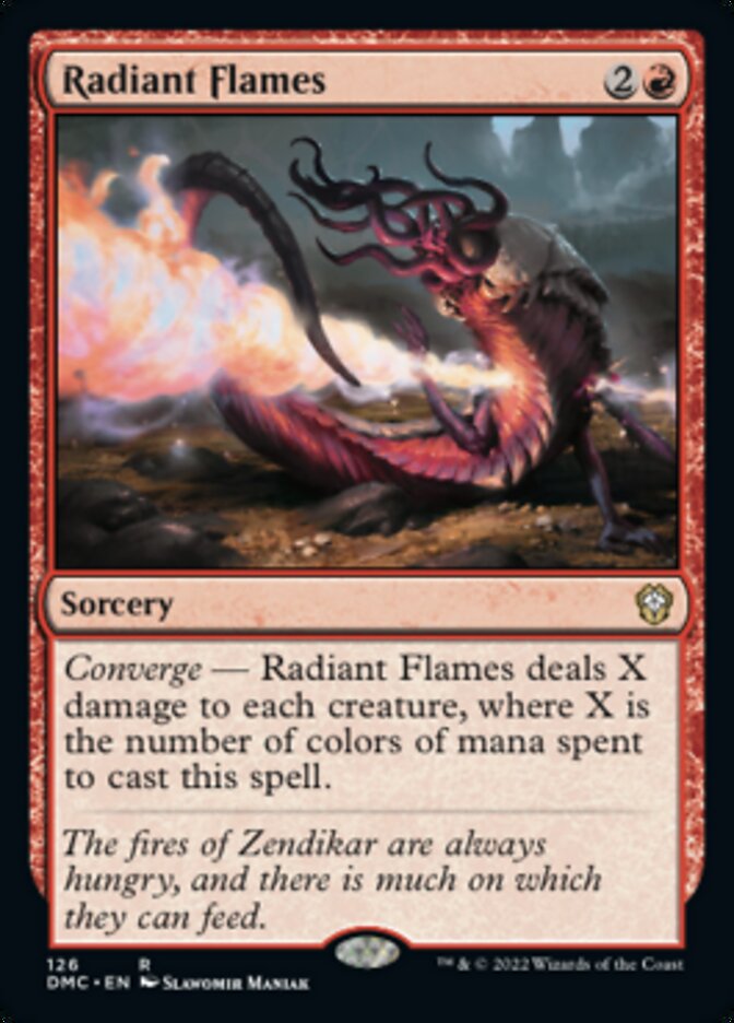 Radiant Flames [Dominaria United Commander] | Galaxy Games LLC