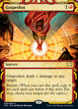Grapeshot (Foil Etched) [Strixhaven: School of Mages Mystical Archive] | Galaxy Games LLC