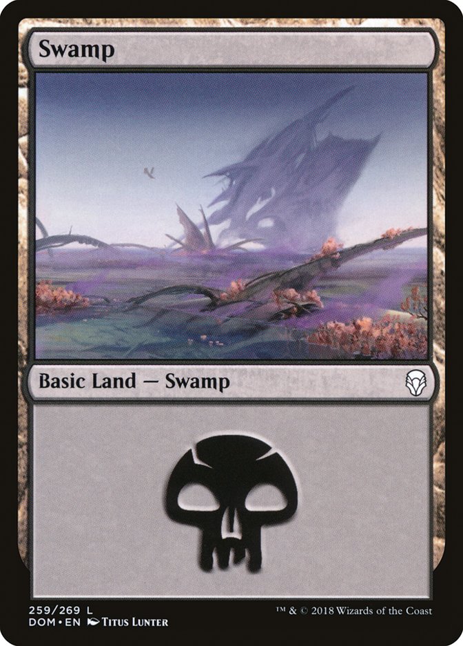 Swamp (259) [Dominaria] | Galaxy Games LLC