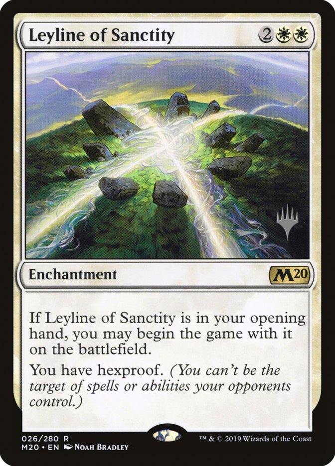 Leyline of Sanctity (Promo Pack) [Core Set 2020 Promos] | Galaxy Games LLC