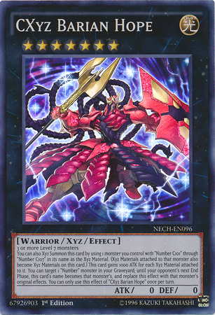 CXyz Barian Hope [NECH-EN096] Super Rare | Galaxy Games LLC