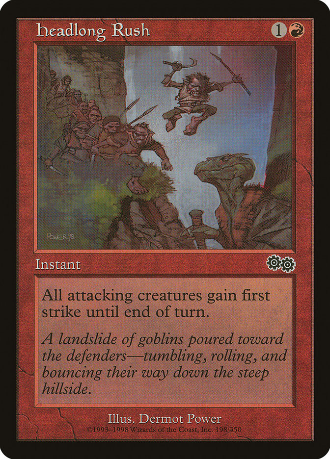 Headlong Rush [Urza's Saga] | Galaxy Games LLC