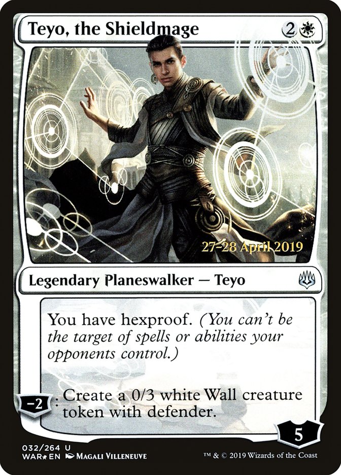 Teyo, the Shieldmage [War of the Spark Prerelease Promos] | Galaxy Games LLC