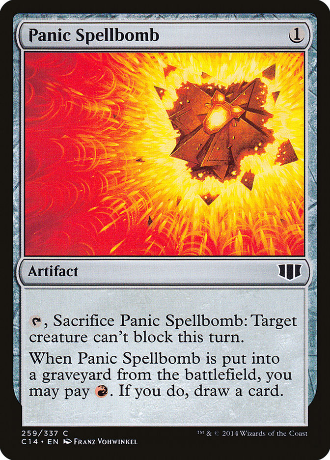 Panic Spellbomb [Commander 2014] | Galaxy Games LLC