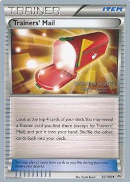 Trainers' Mail (92/108) (Black Dragon - Shuntu Sadahiro) [World Championships 2016] | Galaxy Games LLC