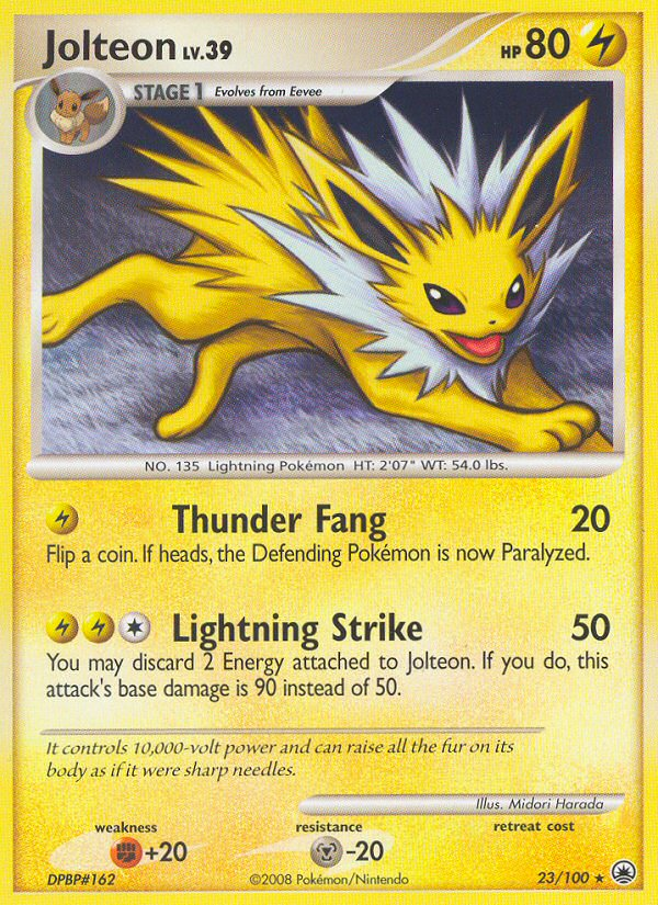 Jolteon (23/100) [Diamond & Pearl: Majestic Dawn] | Galaxy Games LLC