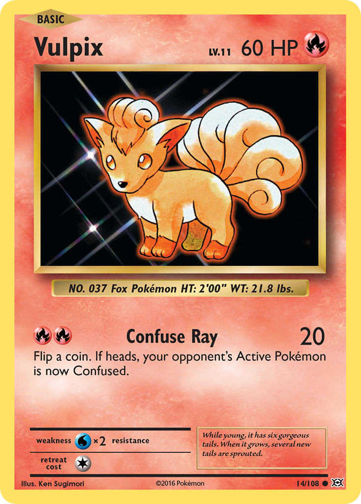 Vulpix (14/108) [XY: Evolutions] | Galaxy Games LLC