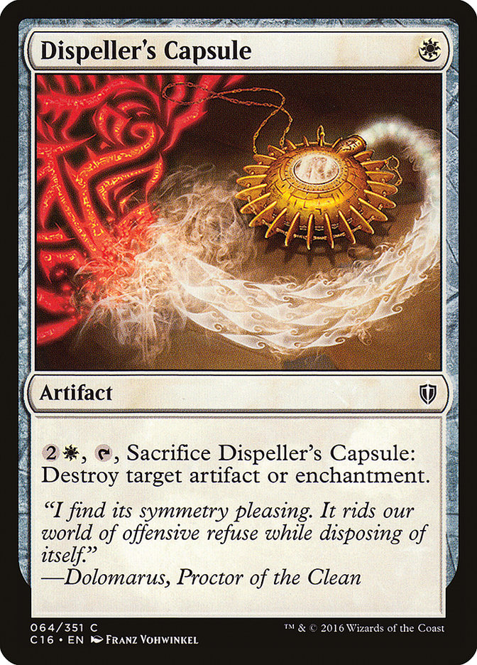 Dispeller's Capsule [Commander 2016] | Galaxy Games LLC