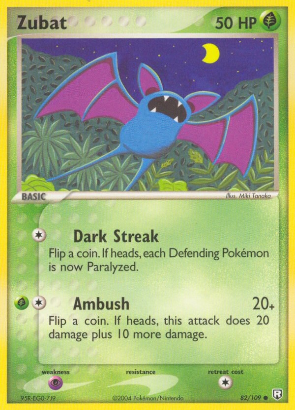 Zubat (82/109) [EX: Team Rocket Returns] | Galaxy Games LLC