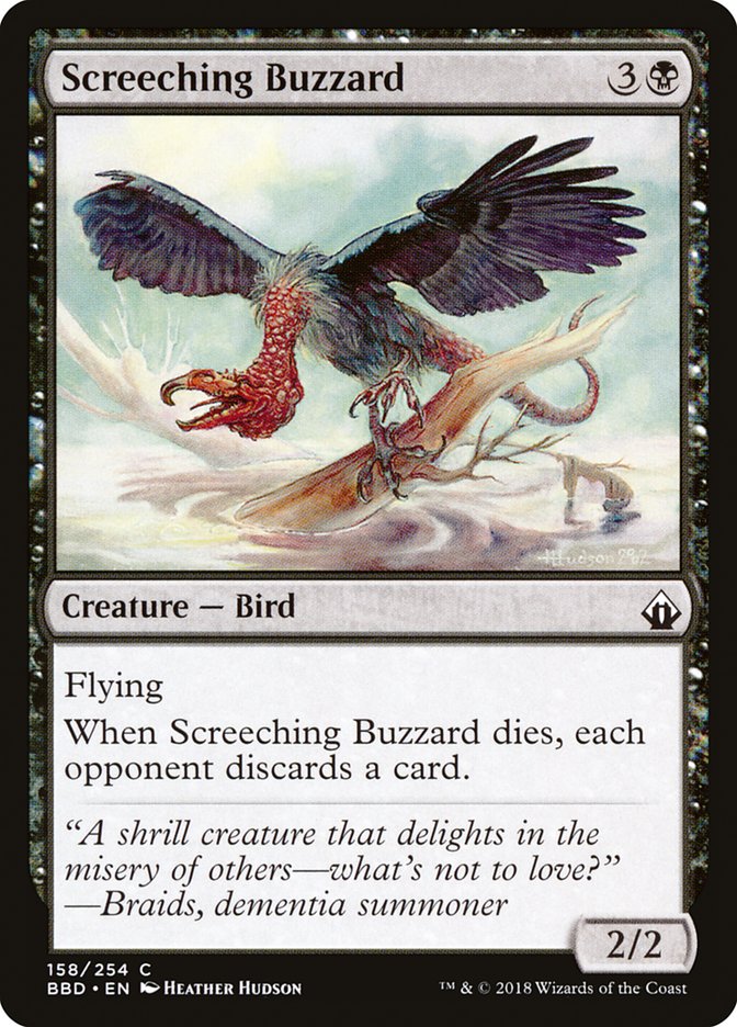 Screeching Buzzard [Battlebond] | Galaxy Games LLC