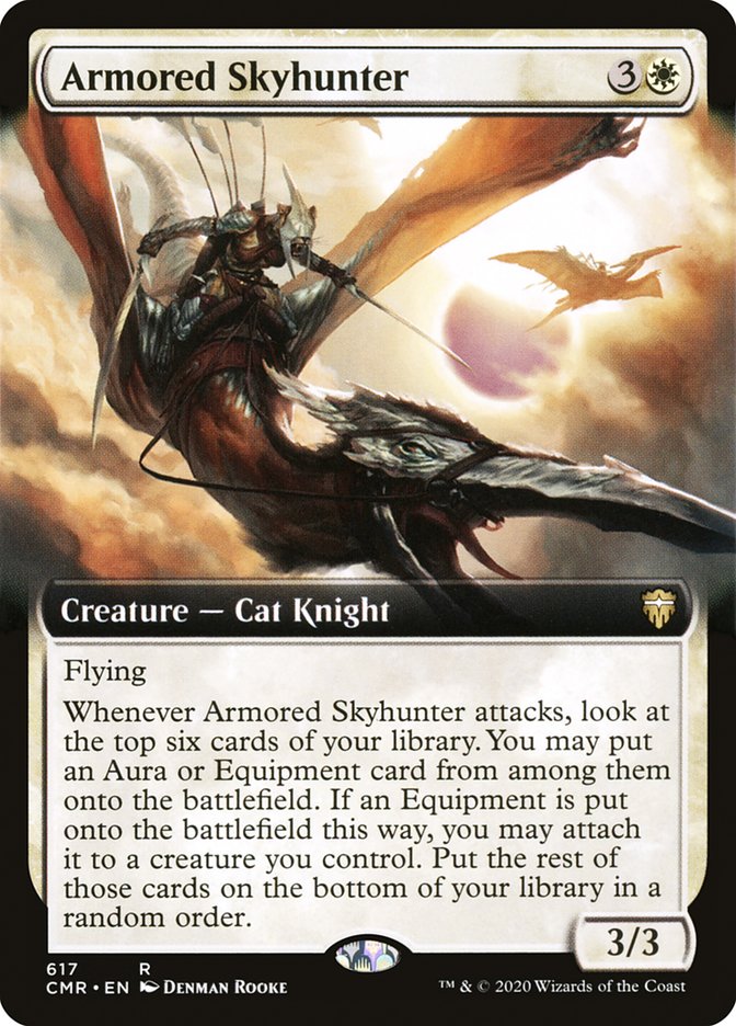 Armored Skyhunter (Extended Art) [Commander Legends] | Galaxy Games LLC