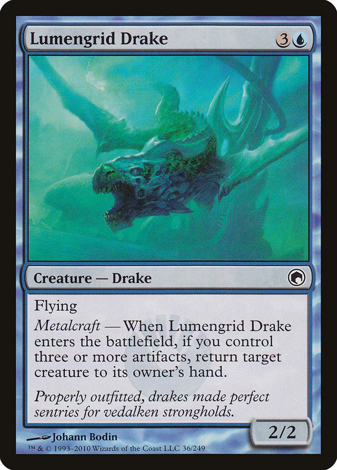 Lumengrid Drake [Scars of Mirrodin] | Galaxy Games LLC