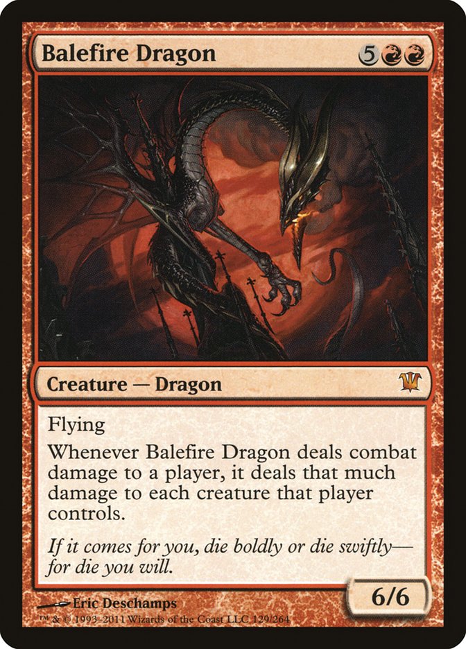 Balefire Dragon [Innistrad] | Galaxy Games LLC