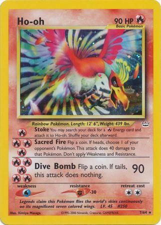 Ho-oh (7/64) [Neo Revelation Unlimited] | Galaxy Games LLC