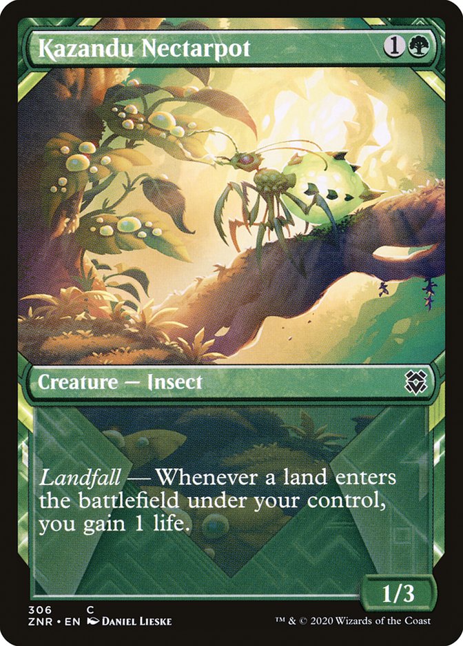 Kazandu Nectarpot (Showcase) [Zendikar Rising] | Galaxy Games LLC