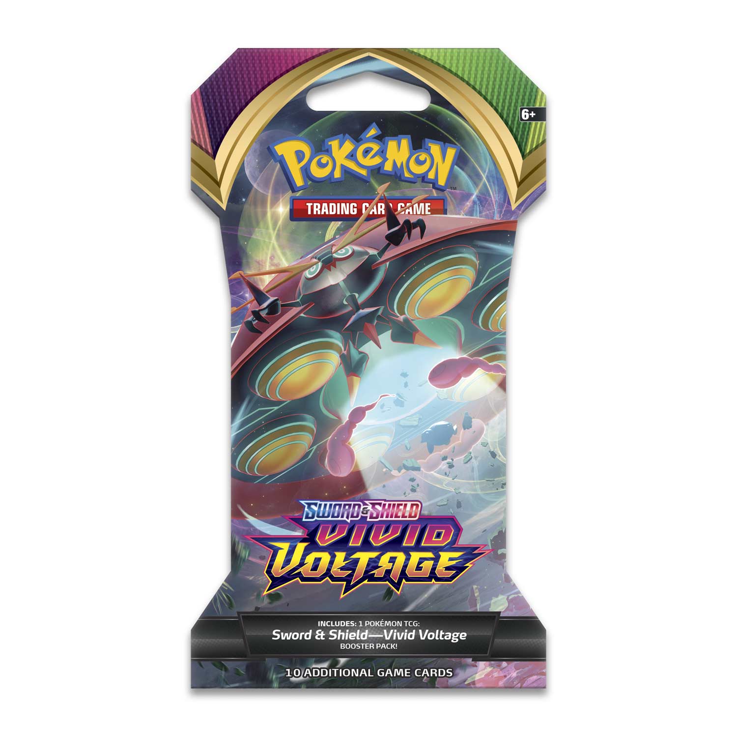 Sword & Shield: Vivid Voltage - Sleeved Booster Pack | Galaxy Games LLC