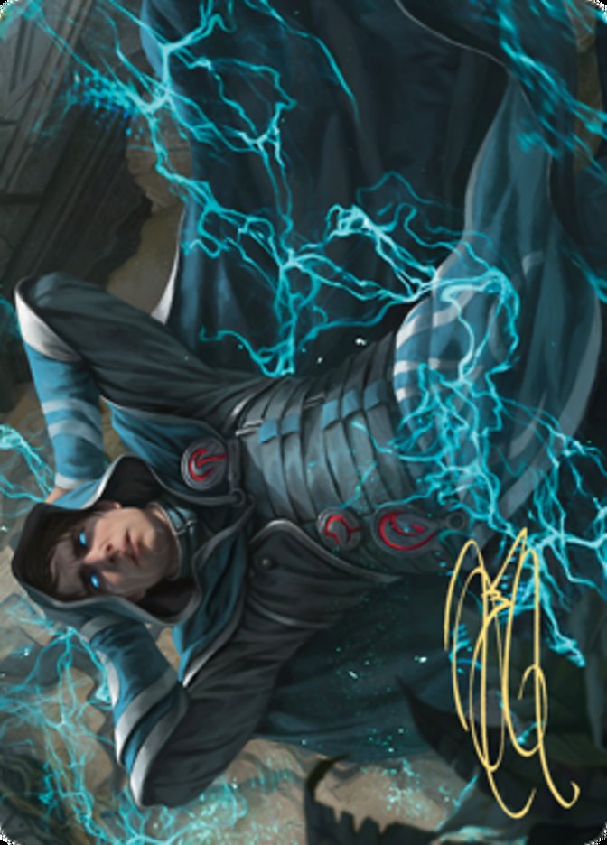 Maddening Cacophony Art Card (Gold-Stamped Signature) [Zendikar Rising Art Series] | Galaxy Games LLC