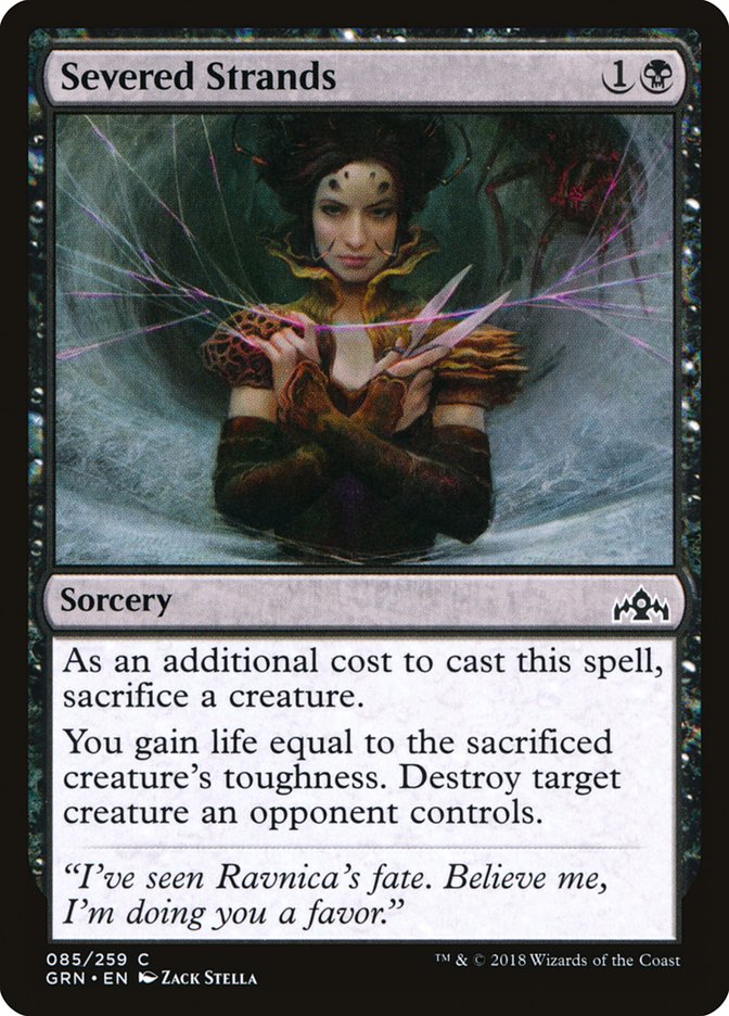 Severed Strands [Guilds of Ravnica] | Galaxy Games LLC