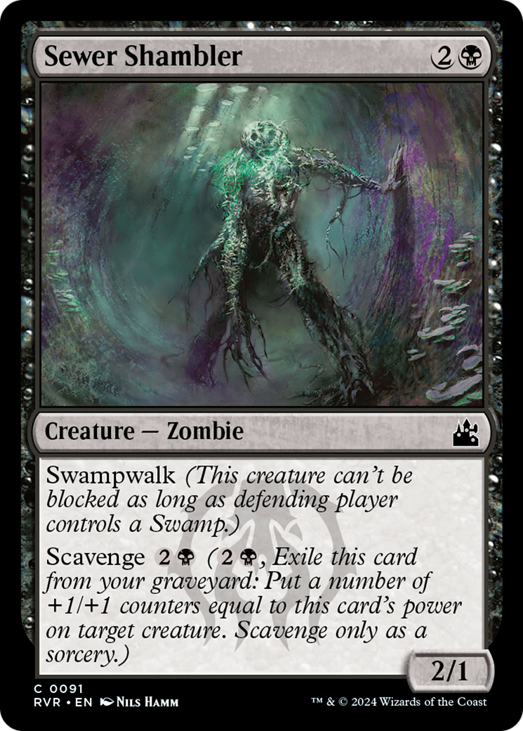 Sewer Shambler [Ravnica Remastered] | Galaxy Games LLC