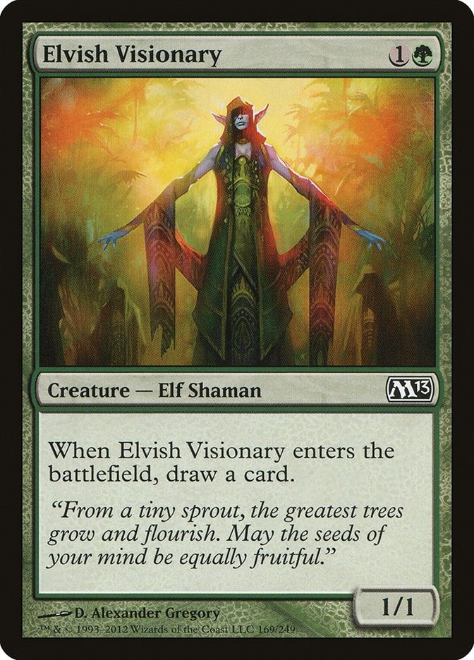 Elvish Visionary [Magic 2013] | Galaxy Games LLC