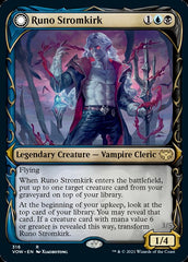 Runo Stromkirk // Krothuss, Lord of the Deep (Showcase Fang Frame) [Innistrad: Crimson Vow] | Galaxy Games LLC