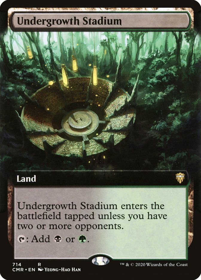 Undergrowth Stadium (Extended Art) [Commander Legends] | Galaxy Games LLC