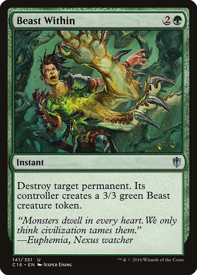 Beast Within [Commander 2016] | Galaxy Games LLC