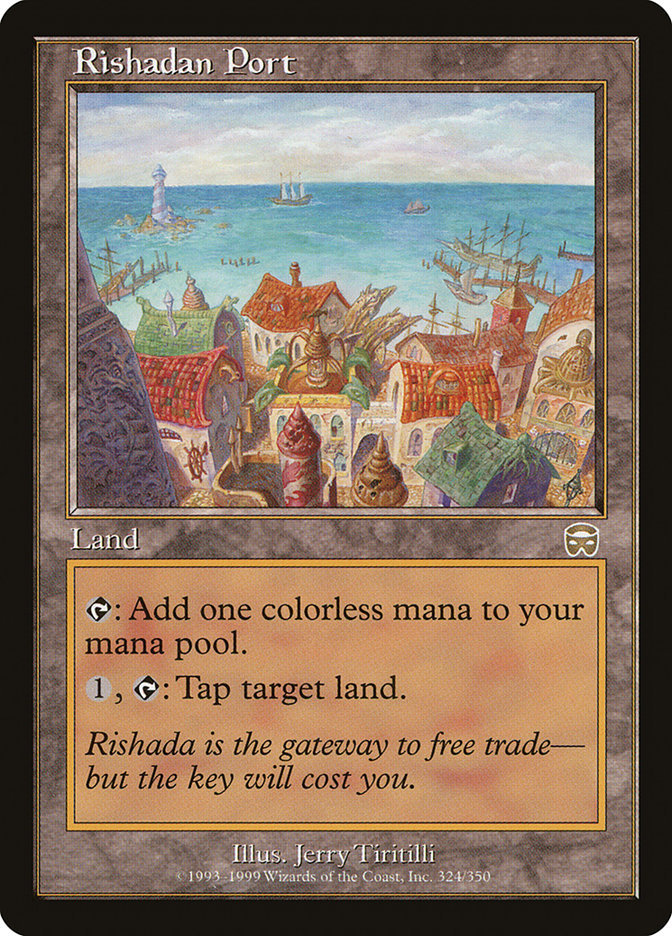 Rishadan Port [Mercadian Masques] | Galaxy Games LLC