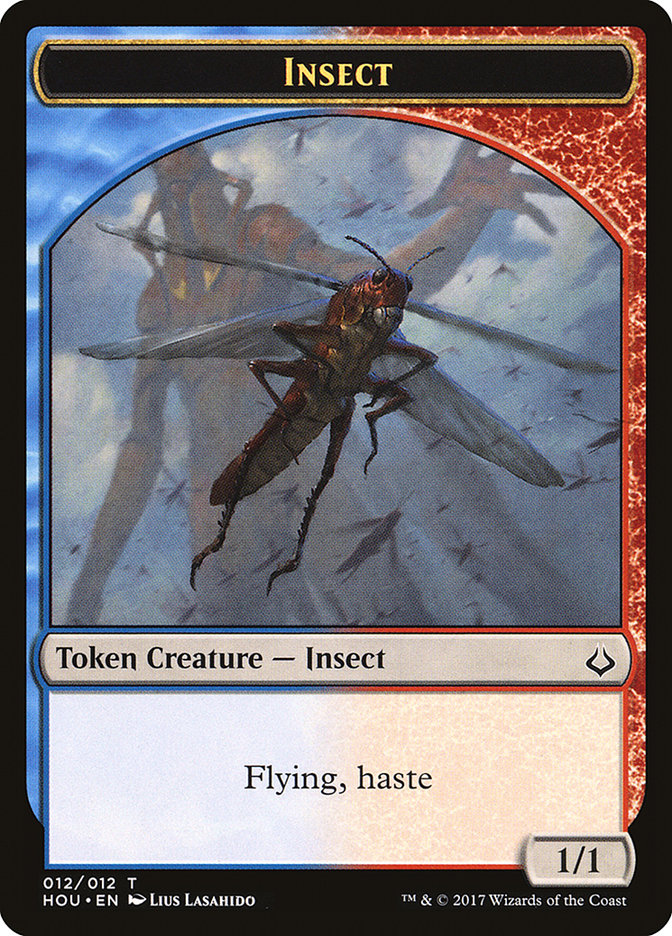 Dreamstealer // Insect Double-sided Token [Hour of Devastation Tokens] | Galaxy Games LLC