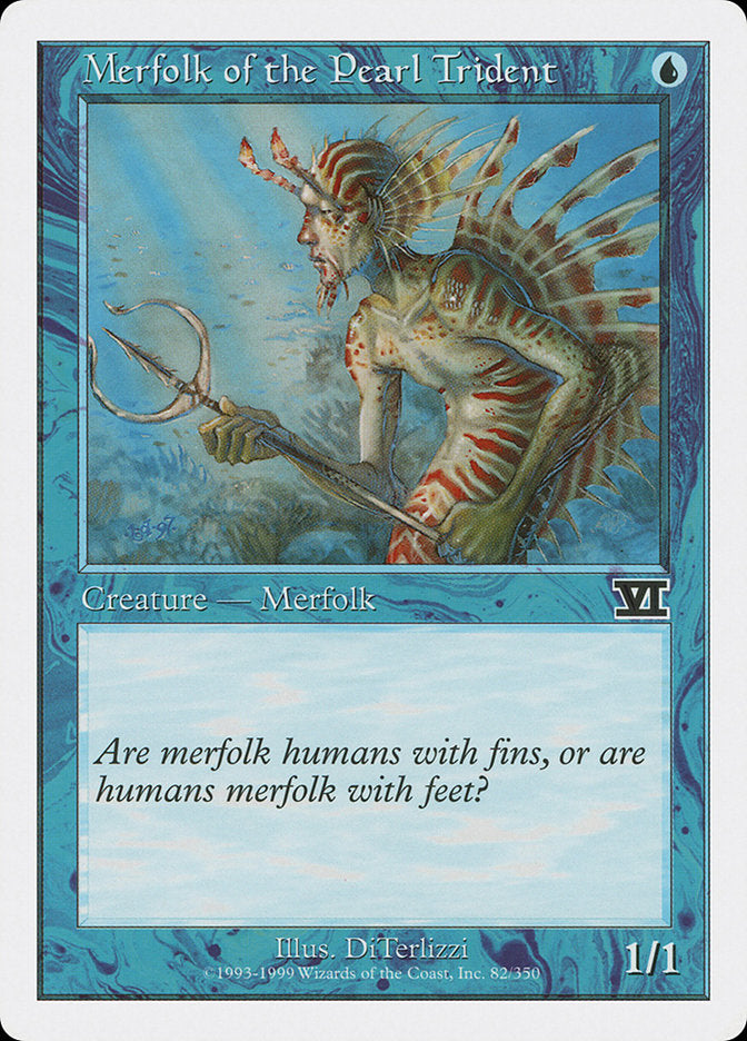 Merfolk of the Pearl Trident [Classic Sixth Edition] | Galaxy Games LLC