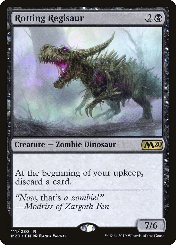 Rotting Regisaur [Core Set 2020] | Galaxy Games LLC