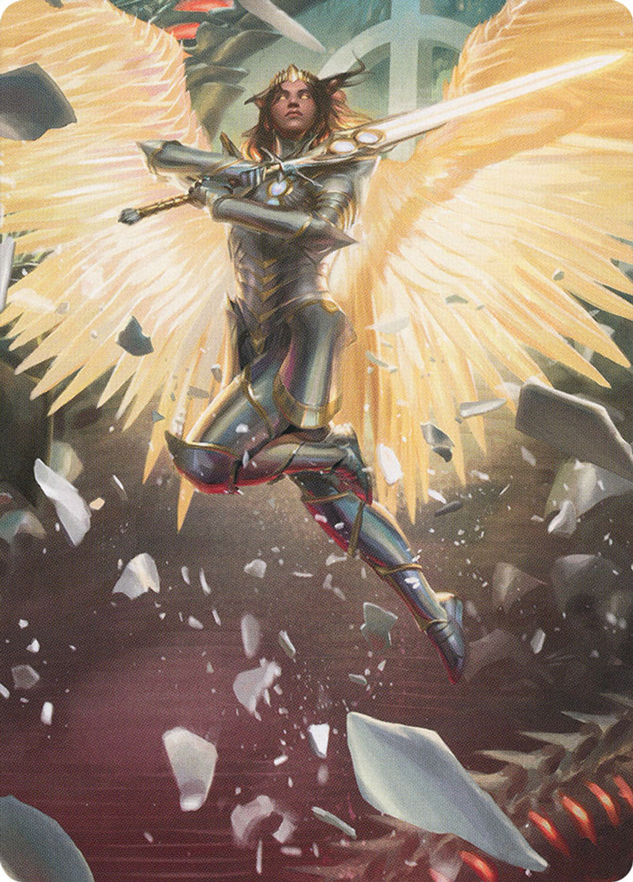 Archangel Elspeth Art Card [March of the Machine Art Series] | Galaxy Games LLC