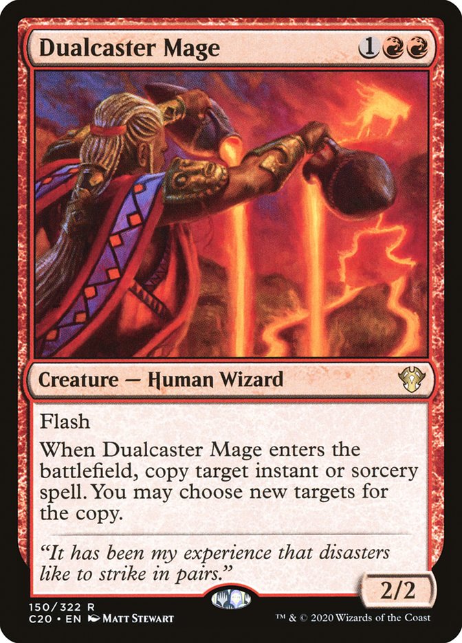 Dualcaster Mage [Commander 2020] | Galaxy Games LLC