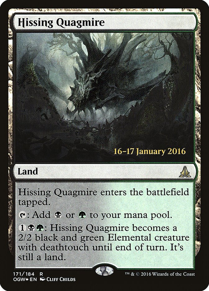 Hissing Quagmire [Oath of the Gatewatch Prerelease Promos] | Galaxy Games LLC