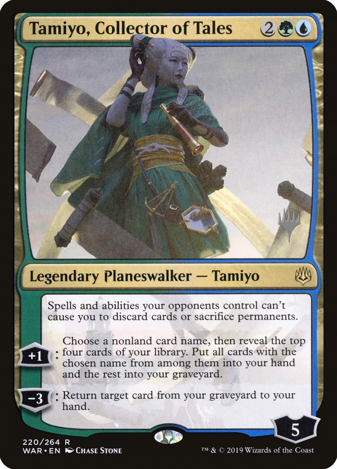 Tamiyo, Collector of Tales (Promo Pack) [War of the Spark Promos] | Galaxy Games LLC