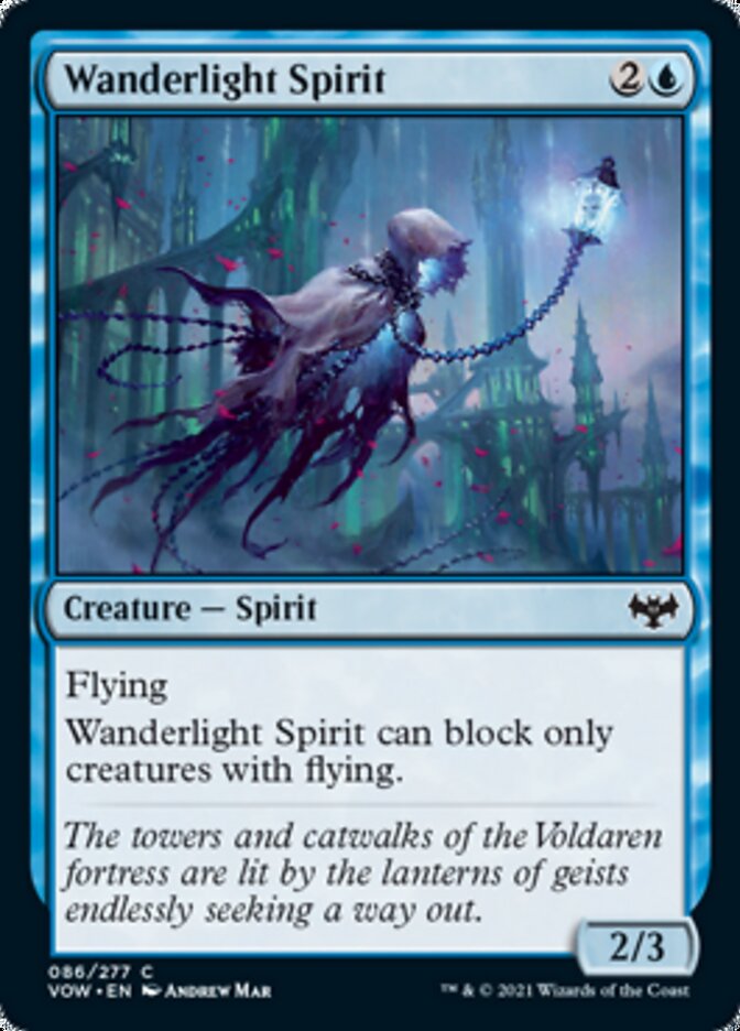 Wanderlight Spirit [Innistrad: Crimson Vow] | Galaxy Games LLC