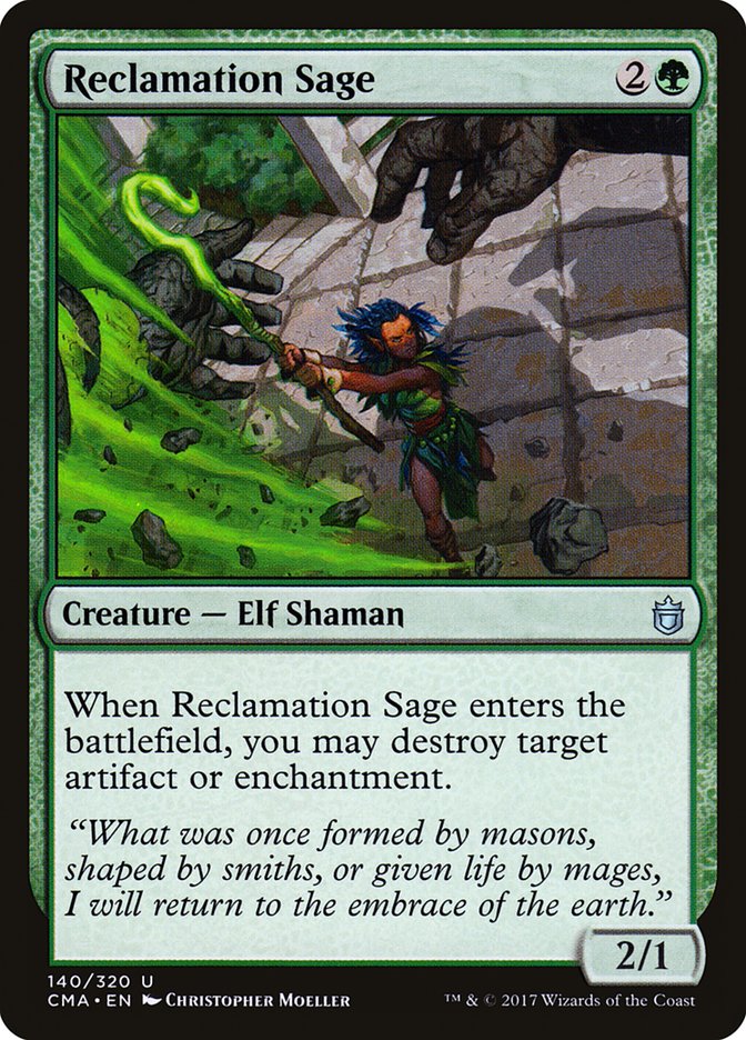 Reclamation Sage [Commander Anthology] | Galaxy Games LLC