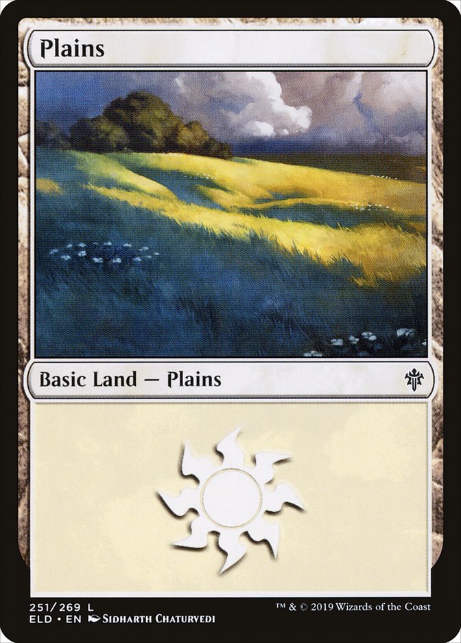 Plains (251) [Throne of Eldraine] | Galaxy Games LLC