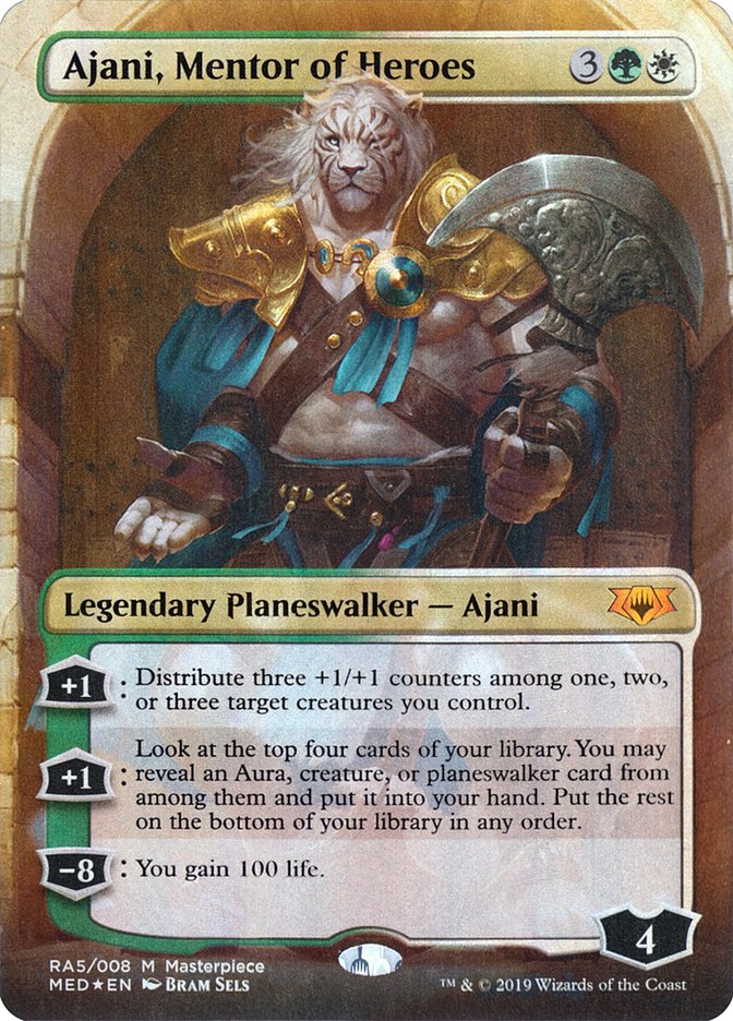 Ajani, Mentor of Heroes [Mythic Edition] | Galaxy Games LLC