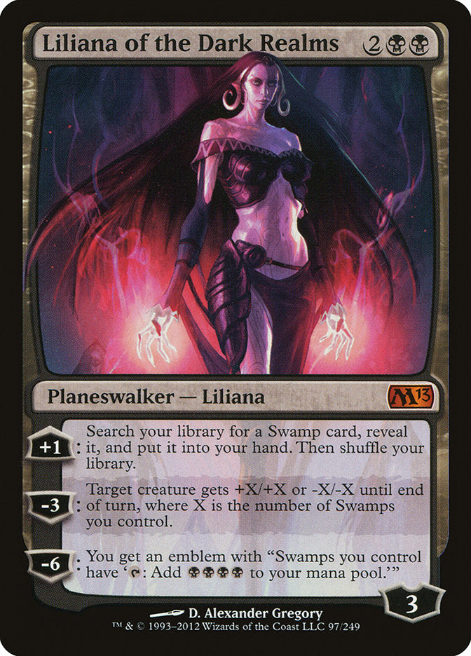 Liliana of the Dark Realms [Magic 2013] | Galaxy Games LLC