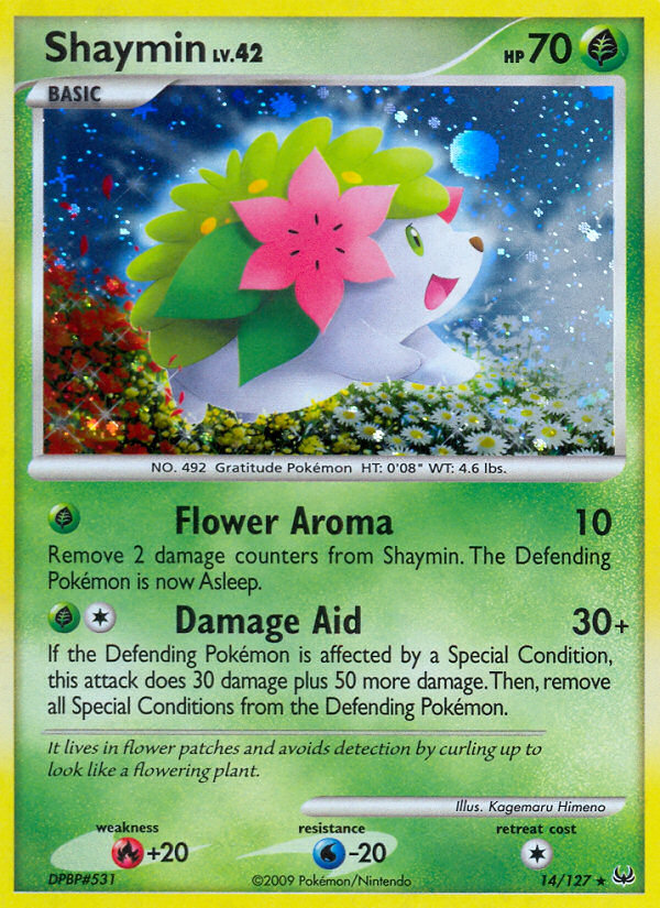 Shaymin (14/127) [Platinum: Base Set] | Galaxy Games LLC