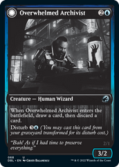 Overwhelmed Archivist // Archive Haunt [Innistrad: Double Feature] | Galaxy Games LLC