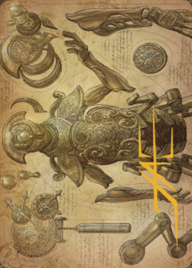 Foundry Inspector Art Card (Gold-Stamped Signature) [The Brothers' War Art Series] | Galaxy Games LLC