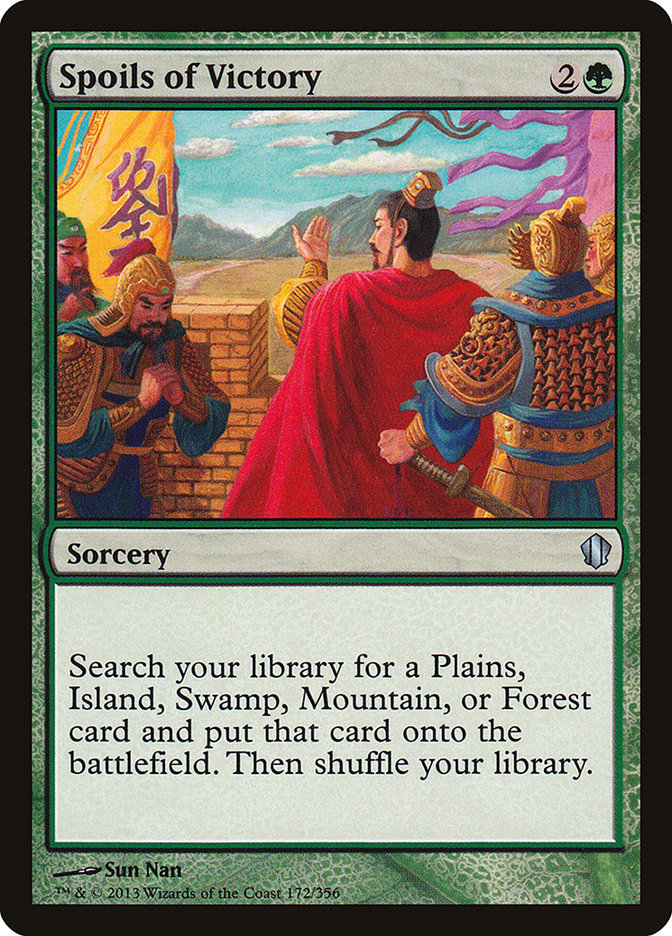 Spoils of Victory [Commander 2013] | Galaxy Games LLC