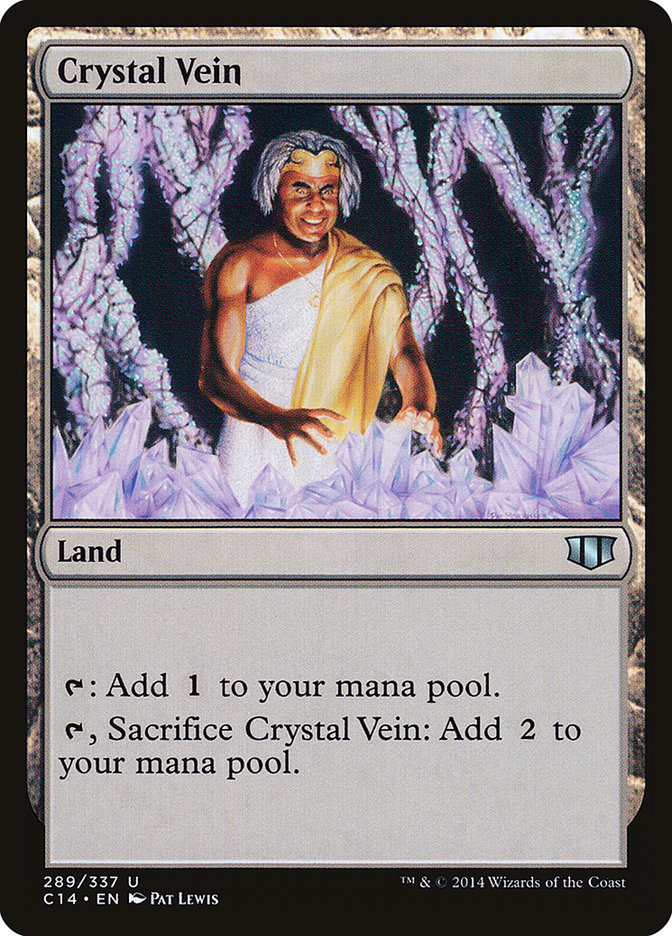 Crystal Vein [Commander 2014] | Galaxy Games LLC