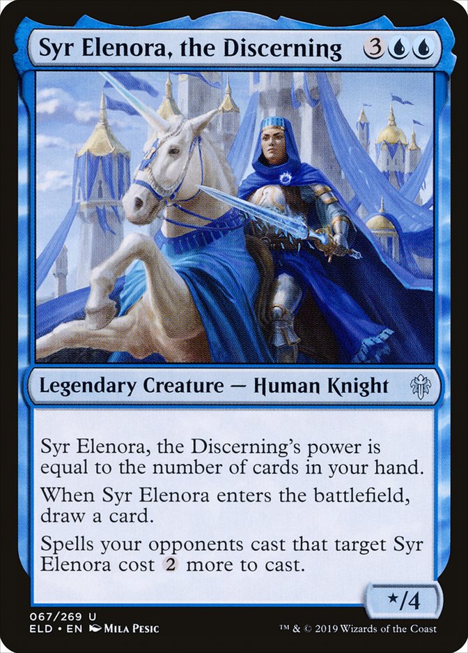 Syr Elenora, the Discerning [Throne of Eldraine] | Galaxy Games LLC