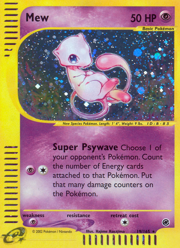 Mew (19/165) [Expedition: Base Set] | Galaxy Games LLC